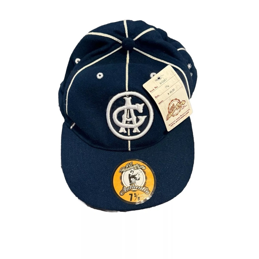 VINTAGE J.C. Freeman & Son Chicago Negro League‎ 1900-1950 Fitted Baseball Hat